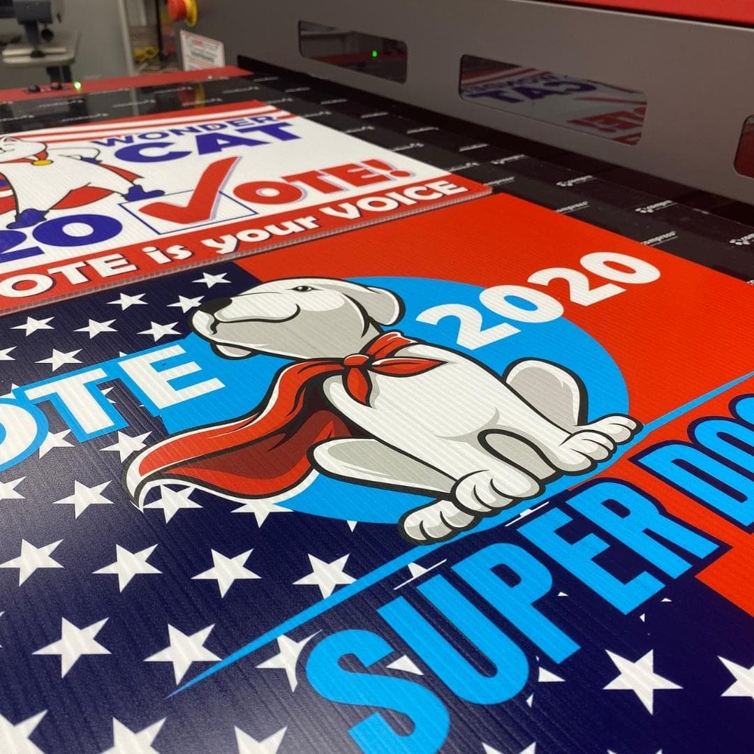 Corrugated Plastic Signs